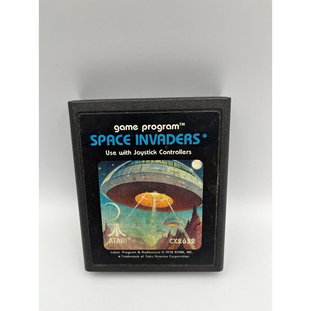 Space Invaders (Atari 2600, 1977) Text Label Version